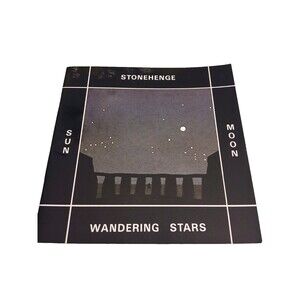M.W. Postins Stonehenge Sun Moon Wandering Stars 1987 Astrology